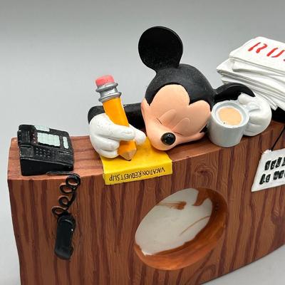 LOT 154B: Disney Pens, Calculator, Roller Card, Mini Clock, Keyboard Mouse & More