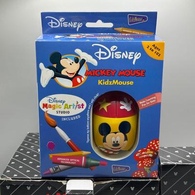 LOT 154B: Disney Pens, Calculator, Roller Card, Mini Clock, Keyboard Mouse & More