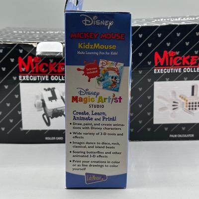 LOT 154B: Disney Pens, Calculator, Roller Card, Mini Clock, Keyboard Mouse & More