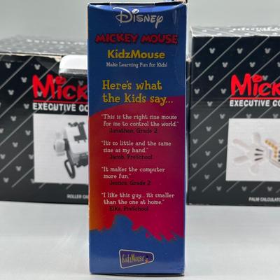 LOT 154B: Disney Pens, Calculator, Roller Card, Mini Clock, Keyboard Mouse & More