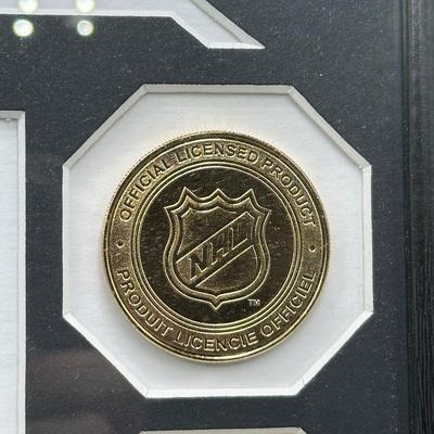 LOT 155B: Philadelphia Flyers Collection - Bernie Parent Figurine in Box, Poster & More