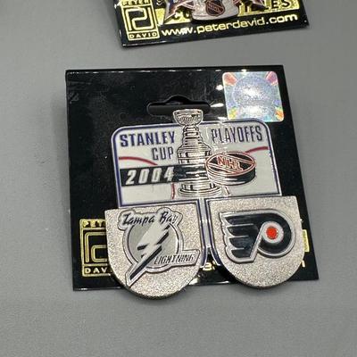 LOT 155B: Philadelphia Flyers Collection - Bernie Parent Figurine in Box, Poster & More