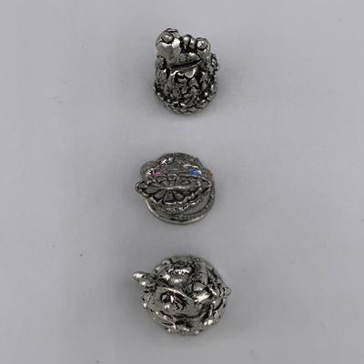 LOT 164 A: Wizard of Oz Pewter Thimble Collection