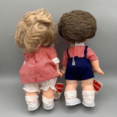 LOT 167 A: Campbells Soup Collection: 1988 Special Edition Kid Dolls, Coffee Mugs, & More