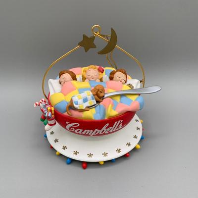 LOT 167 A: Campbells Soup Collection: 1988 Special Edition Kid Dolls, Coffee Mugs, & More