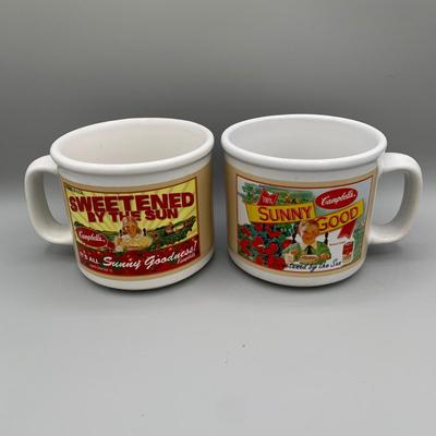 LOT 167 A: Campbells Soup Collection: 1988 Special Edition Kid Dolls, Coffee Mugs, & More