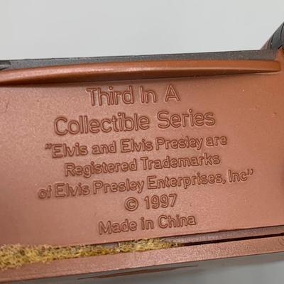LOT 169 A: Elvis Presley Ornament Collection: Department 56 "Elvis Presley's Graceland", 1955 Cadillac Fleetwood, & More