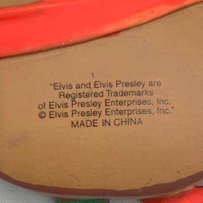 LOT 169 A: Elvis Presley Ornament Collection: Department 56 "Elvis Presley's Graceland", 1955 Cadillac Fleetwood, & More