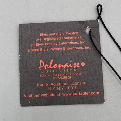 LOT 169 A: Elvis Presley Ornament Collection: Department 56 "Elvis Presley's Graceland", 1955 Cadillac Fleetwood, & More