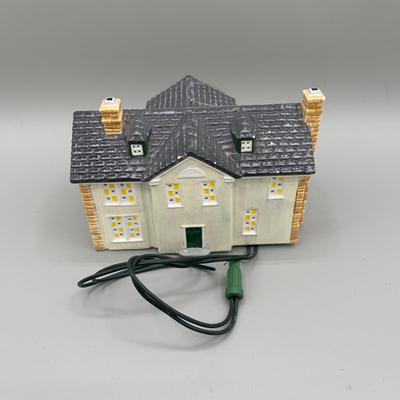 LOT 169 A: Elvis Presley Ornament Collection: Department 56 "Elvis Presley's Graceland", 1955 Cadillac Fleetwood, & More