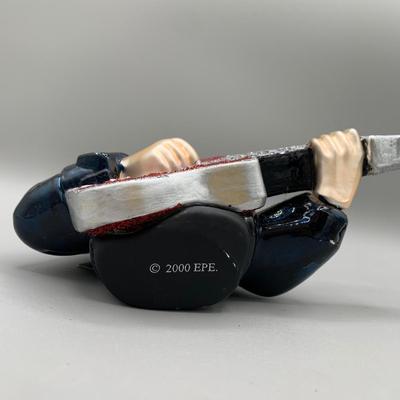 LOT 169 A: Elvis Presley Ornament Collection: Department 56 "Elvis Presley's Graceland", 1955 Cadillac Fleetwood, & More