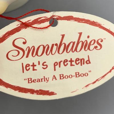 LOT 170 B: Department 56 Snowbabies Let's Pretend Collection: "Little Liberty", "For The Red White And Blue",...