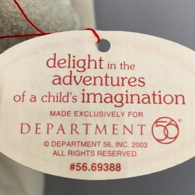 LOT 170 B: Department 56 Snowbabies Let's Pretend Collection: "Little Liberty", "For The Red White And Blue",...