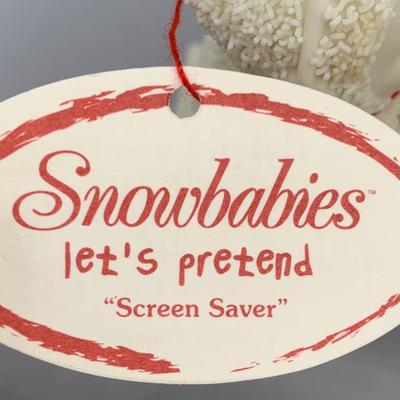 LOT 170 B: Department 56 Snowbabies Let's Pretend Collection: "Little Liberty", "For The Red White And Blue",...