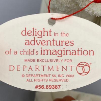 LOT 170 B: Department 56 Snowbabies Let's Pretend Collection: "Little Liberty", "For The Red White And Blue",...