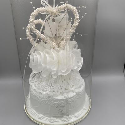 LOT 171 B: Precious Moments Collection: Wedding Cake Topper, "Together Is The Nicest Place To Be", "Friends Write From The...