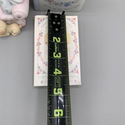 LOT 171 B: Precious Moments Collection: Wedding Cake Topper, "Together Is The Nicest Place To Be", "Friends Write From The...