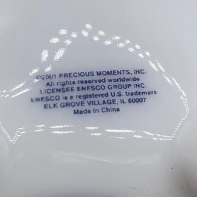 LOT 171 B: Precious Moments Collection: Wedding Cake Topper, "Together Is The Nicest Place To Be", "Friends Write From The...