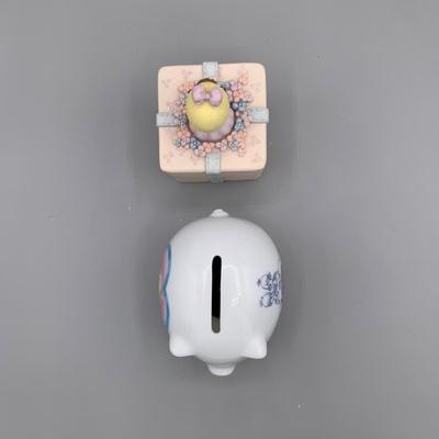 LOT 171 B: Precious Moments Collection: Wedding Cake Topper, "Together Is The Nicest Place To Be", "Friends Write From The...