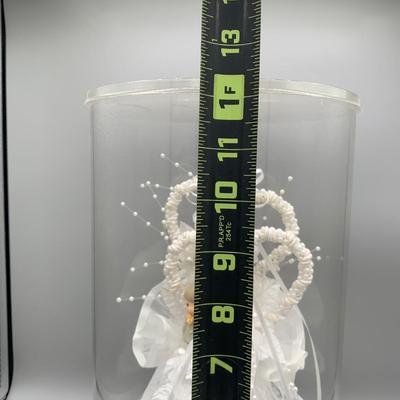 LOT 171 B: Precious Moments Collection: Wedding Cake Topper, "Together Is The Nicest Place To Be", "Friends Write From The...