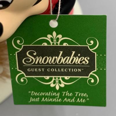 LOT 172 B: Department 56 Snowbabies Guest Collection: "Special Delivery From Mickey And Me", "A Mickey Melody",...