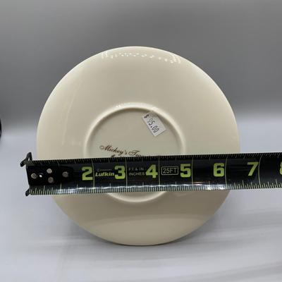 LOT 184 B: Disney Showcase Collection by Lenox: "Mickey Falls For Love" & "Mickey's Teacup Twirl"