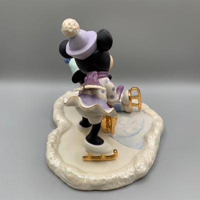 LOT 184 B: Disney Showcase Collection by Lenox: "Mickey Falls For Love" & "Mickey's Teacup Twirl"