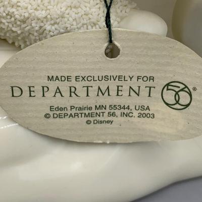 LOT 187 B: Department 56 Snowbabies Guest Collection: "My Pal Mickey", "A Magical Sleigh Ride With Mickey", &...