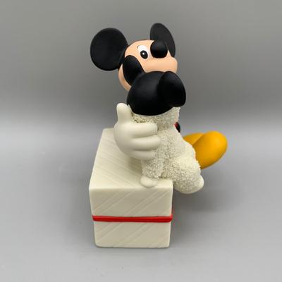LOT 187 B: Department 56 Snowbabies Guest Collection: "My Pal Mickey", "A Magical Sleigh Ride With Mickey", &...