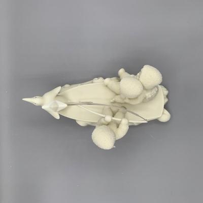 LOT 188 B: Department 56 Snowbabies "Come Sail With Me" & Trees