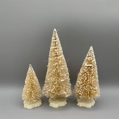 LOT 188 B: Department 56 Snowbabies "Come Sail With Me" & Trees