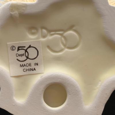 LOT 188 B: Department 56 Snowbabies "Come Sail With Me" & Trees