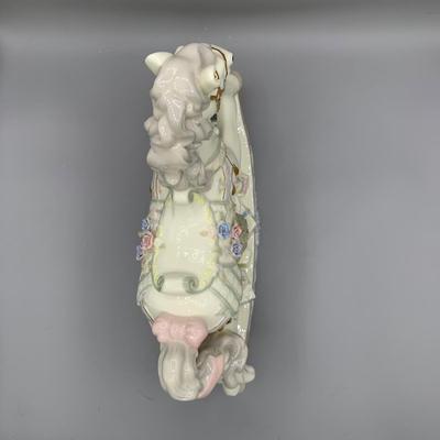 LOT 189 B: Christmas Rocking Horse Collection: 2 Musical Porcelain & More