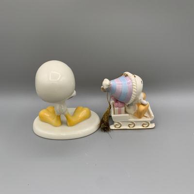 LOT 190 B: Lenox Ornament Collection: "A Present From Tweety", "Sorcerer's Apprentice", "A Tweedy...