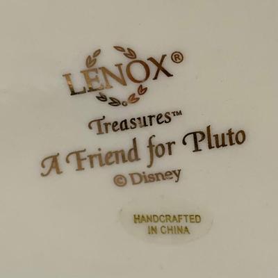 LOT 191 B: Disney Treasures by Lenox: "Blooms For Minnie", "A Picnic With Mickey", & "A Friend For Pluto"