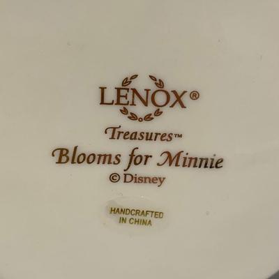 LOT 191 B: Disney Treasures by Lenox: "Blooms For Minnie", "A Picnic With Mickey", & "A Friend For Pluto"