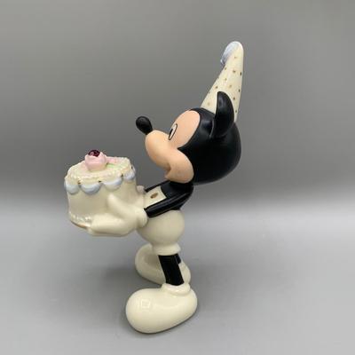 LOT 193 B: Disney Showcase Collection by Lenox "Mickey's Happy Birthday To You" & "Mickey's Heartfelt...