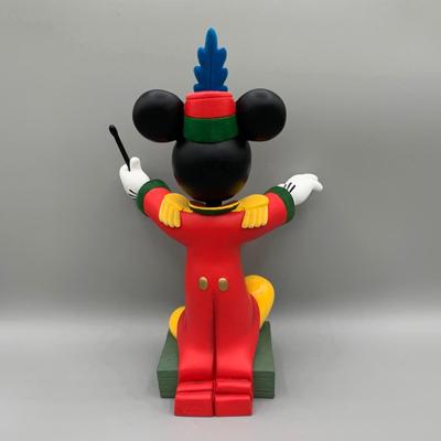 LOT 194 B: Disney Mickey Mouse Conductor & Steamboat Willie Bobbleheads