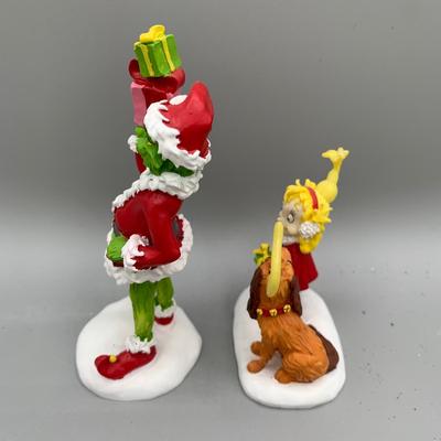 LOT 195 B: Department 56 Dr. Seuss How The Grinch Stole Christmas "Cindy Lou Who's House" Set