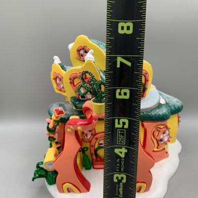 LOT 195 B: Department 56 Dr. Seuss How The Grinch Stole Christmas "Cindy Lou Who's House" Set