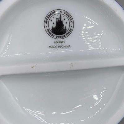 LOT 198 B: Disney Mickey Mouse Schmid Musical Collectibles Hand Painted Music Box, "Where Dreams Come True" Statuette, &...