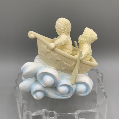 LOT 199 B: Department 56 Snowbabies "Frosty Frolic Castle", "Star Board 2000", "Gathering Stars In The...