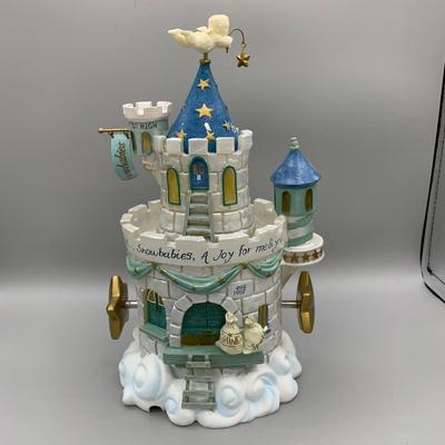 LOT 199 B: Department 56 Snowbabies "Frosty Frolic Castle", "Star Board 2000", "Gathering Stars In The...
