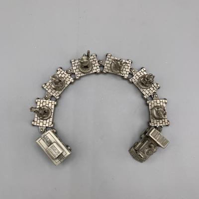 LOT 201 B: Disney Pewter Collection: Mickey And Minnie Collectible Spoons, Train Set, & More