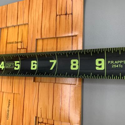 LOT 202 B: Disney Snow White And The Seven Dwarfs 65th Anniversary Collection by Enesco