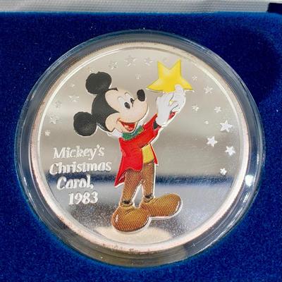 LOT 204 B: 75 Years With Mickey Silver Proof Medallions Collection ( 5 of 6 )