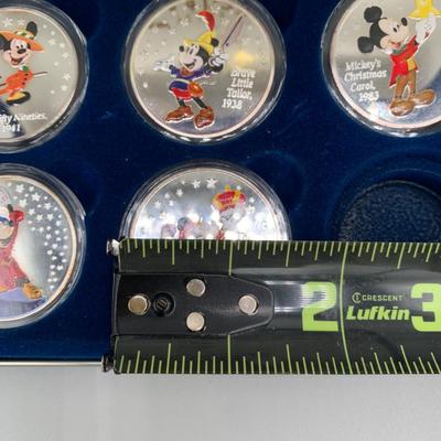 LOT 204 B: 75 Years With Mickey Silver Proof Medallions Collection ( 5 of 6 )