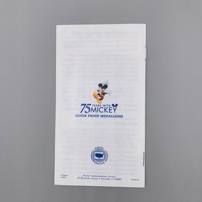 LOT 204 B: 75 Years With Mickey Silver Proof Medallions Collection ( 5 of 6 )