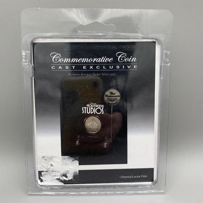 LOT 205 B: Disney Coins: Hollywood Studios Star Tours Commemorative Coin, Holiday Celebrations Independence Day 2001 Limited Edition...