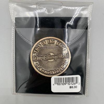 LOT 206 B: Disney Coins: Hollywood Studios Star Tours Commemorative Coin, Holiday Celebrations Independence Day 2001 Limited Edition...